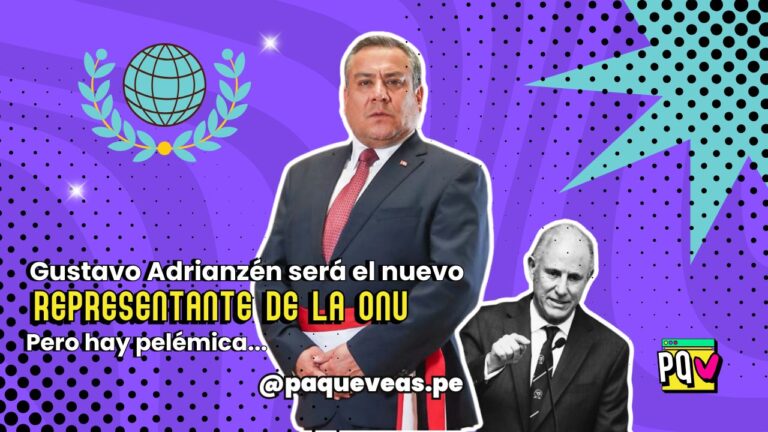 Gustavo Adrianzén será el nuevo representante del Perú en la ONU, pero hay polémica