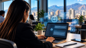 IA en la oficina moderna